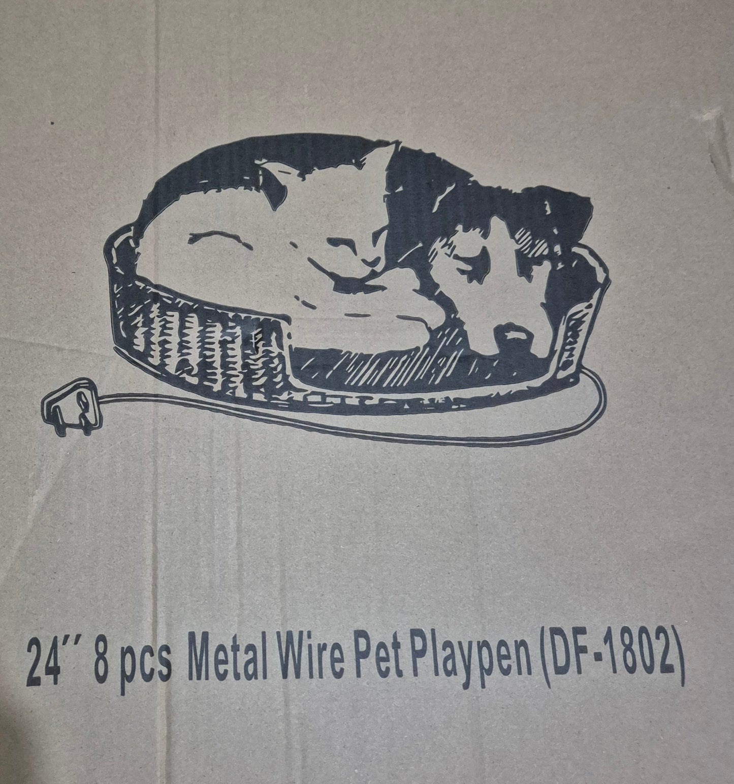 Petnap 8xPanel Puppy Pen 24" High