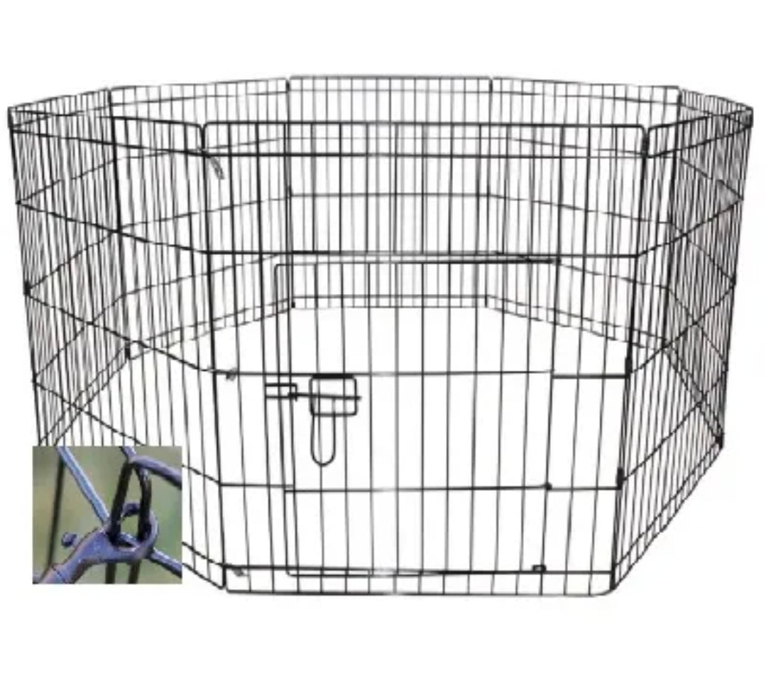 Petnap 8xPanel Puppy Pen 24" High